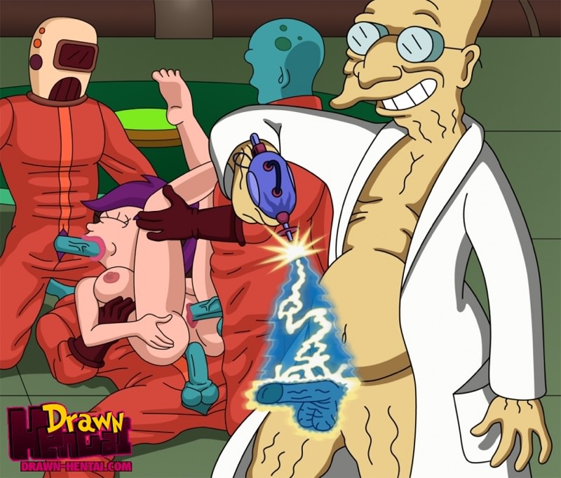 Futurama: Aliens fuck Leela